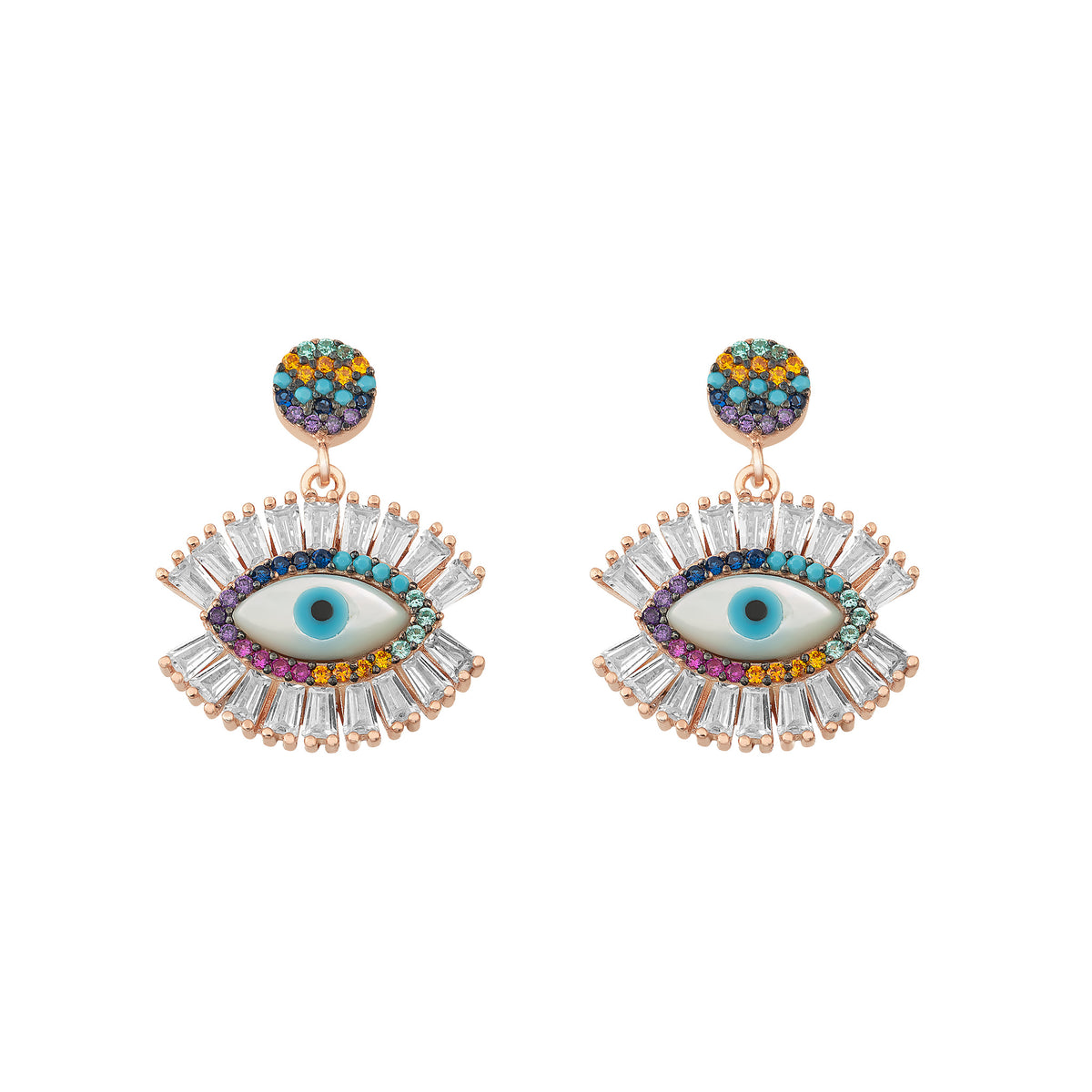 Rose gold Nomad Earrings