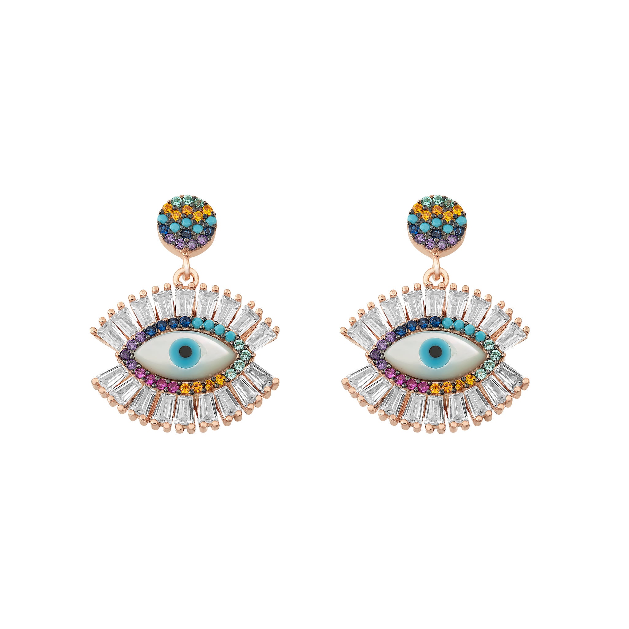 Rose gold Nomad Earrings